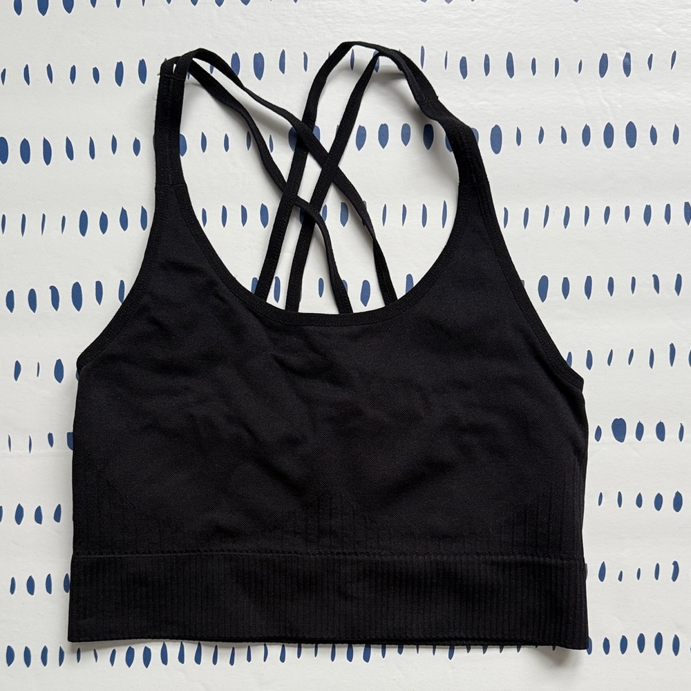 Tone It Up Black Women's Sports Bra
